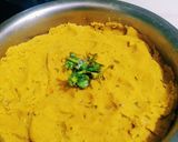 A picture of step 5 of Chana dal puri.