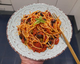 Foto del paso 7 de la receta: Espaguettis a la putanesca picante