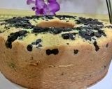 Foto langkah ke 9 dari resep Bolu Panggang Nutrijell Mangga tabur Oreo choco chip.