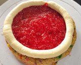 Foto del paso 7 de la receta: Ranita Birthday Cake relleno de compota de maracuyá y toronja
