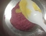 A picture of step 2 of Stuffed Layered Gulab Jamuns and Beet Jamuns.