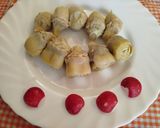 Foto del paso 11 de la receta: Alubias con calamar, gambas, langostinos y choco