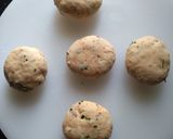 A picture of step 2 of Cheese poori.