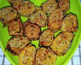 A picture of step 5 of Chatpata Roti Rolls.