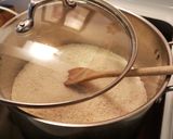 A picture of step 1 of Spanish Rice.
