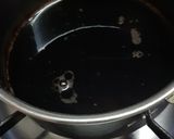 A picture of step 3 of Sheer chai pink tea.