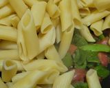 A picture of step 6 of Creamy Garlic Penne Pasta.