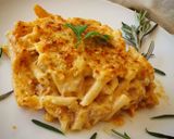 Foto del paso 15 de la receta Macarrones con chorizo gratinados con bechamel