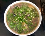 Hình bước làm 5 của món Canh gà ác hầm trám xanh