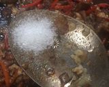 A picture of step 9 of Chinese fried rice.