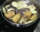 Foto del paso 3 de la receta: Carne guisada con papas y maíz 🌽