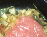 A picture of step 4 of Paneer Pollichathu.