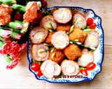 Hình bước làm 2 của món Mâm cơm mùa hè đầy màu sắc