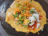 Oats Vegetable Paneer Chilla