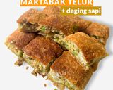 Foto langkah ke 6 dari resep Martabak Telur + Daging Sapi Homemade (+ cara buat kulit martabak).