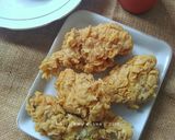 Foto langkah ke 6 dari resep Ayam goreng ala kfc (super keriting, lembut & bumbu meresap).