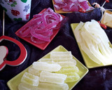 Foto del paso 4 de la receta: Gominolas caseras de frambuesa y limón