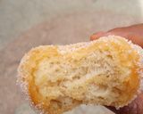 A picture of step 3 of Nutmeg flavored donuts.