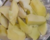 A picture of step 2 of Chatpati toffee.