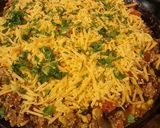 A picture of step 7 of Turkey and Quinoa Taco Skillet.