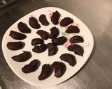Une image de l'étape 7 de Bouchées de clémentines au chocolat.