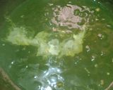 A picture of step 5 of Spinach corn soup.
