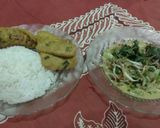 Foto langkah ke 7 dari resep Kredok,tempe mendoan & tahu isi.