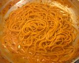 Foto del passaggio 2 della ricetta Spaghetti in padella 8 Nduja e Philadelphia