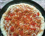 Foto langkah ke 7 dari resep Pizza Teflon Hut.