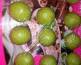 Foto langkah ke 4 dari resep Donut paha ayam (donut pandan).