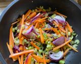 A picture of step 3 of Minestrone Soup.
