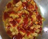 A picture of step 4 of Chicken & Tofu in Tomato.