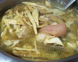 Hình bước làm 2 của món Măng hầm giò heo