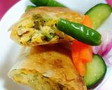 Foto langkah ke 9 dari resep Martabak telur simple tanpa daging.