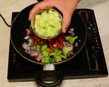 A picture of step 5 of Quinoa salad recipe.