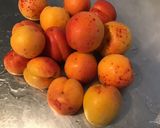 Une image de l'étape 1 de Compote abricots rhubarbe.