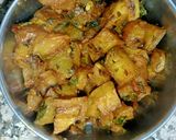 तवा आलू सब्ज़ी(TAVA ALOO SABZI RECIPE IN HINDI) रेसिपी चरण 4 फोटो