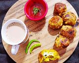 मोज़रैला आलू बोंडा (Mozzarella aloo bonda recipe in Hindi) रेसिपी चरण 7 फोटो