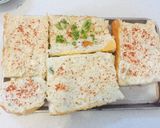 Hình bước làm 5 của món Bánh mì Baguette nướng tỏi làm món chay ngày rằm