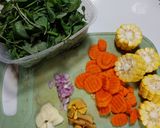 Foto langkah ke 1 dari resep Bening Bayam Wortel.