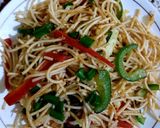 हक्का नूडल्स (Hakka noodles recipe in hindi) रेसिपी चरण 4 फोटो