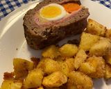 Foto del passaggio 4 della ricetta Polpettone e patate al forno