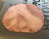 Une image de l'étape 4 de Salade de feuille de chêne aux tomates, jambon blanc et roquefort (sauce épicée à la ciboulette).