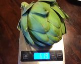 A picture of step 1 of California Farm No Waste Artichoke and Cream Soup.