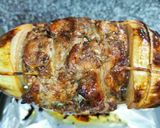รูปขั้นตอนการทำที่ 6 ของ ไก่ย่างแบบตุรกีกับซอสกระเทียม Chicken Doner with garlic sauce