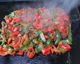 Une image de l'étape 11 de Poivrons et tomates à l'ail et anis vert.