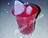 A picture of step 3 of Red Lemonade.