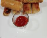 A picture of step 6 of Spring rolls.