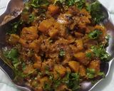 A picture of step 6 of Pumpkin sour sweet sabji.