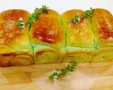 Foto langkah ke 9 dari resep Soft Bread Pandan Serat panjang.
